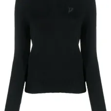 Джемпер с нашивкой-логотипом