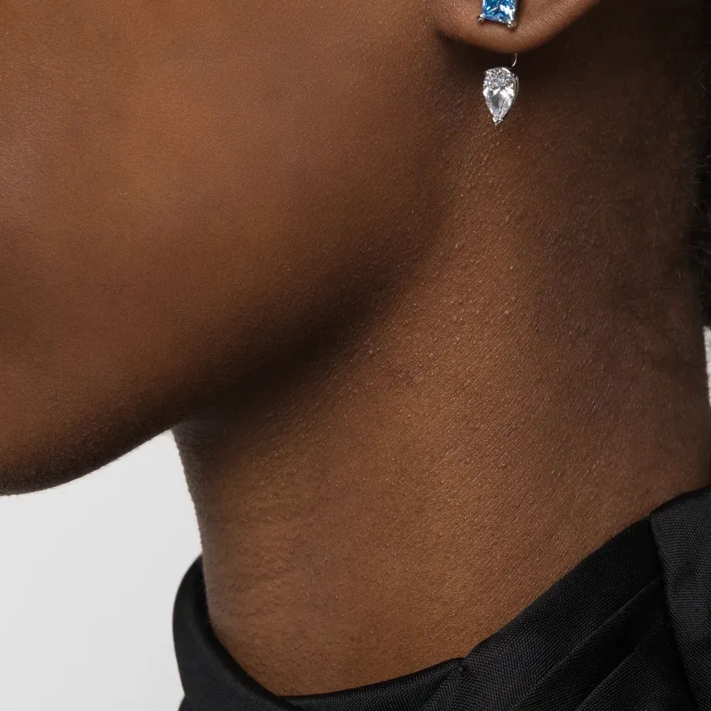 Серьги-подвески Mesmera с кристаллами