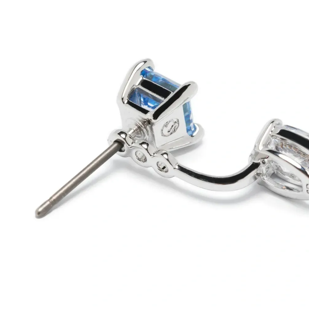 Серьги-подвески Mesmera с кристаллами