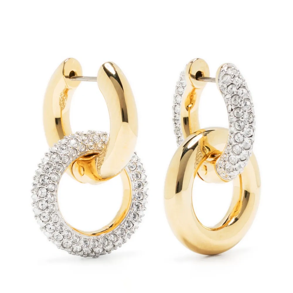 Серьги Dextera с кристаллами