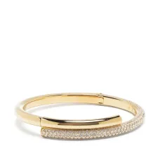 Браслет-бэнгл Dextera с кристаллами