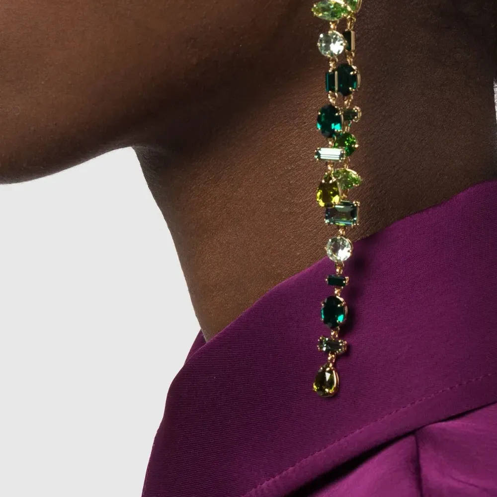 Серьги Gema с кристаллами