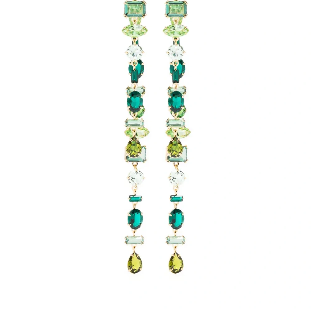 Серьги Gema с кристаллами