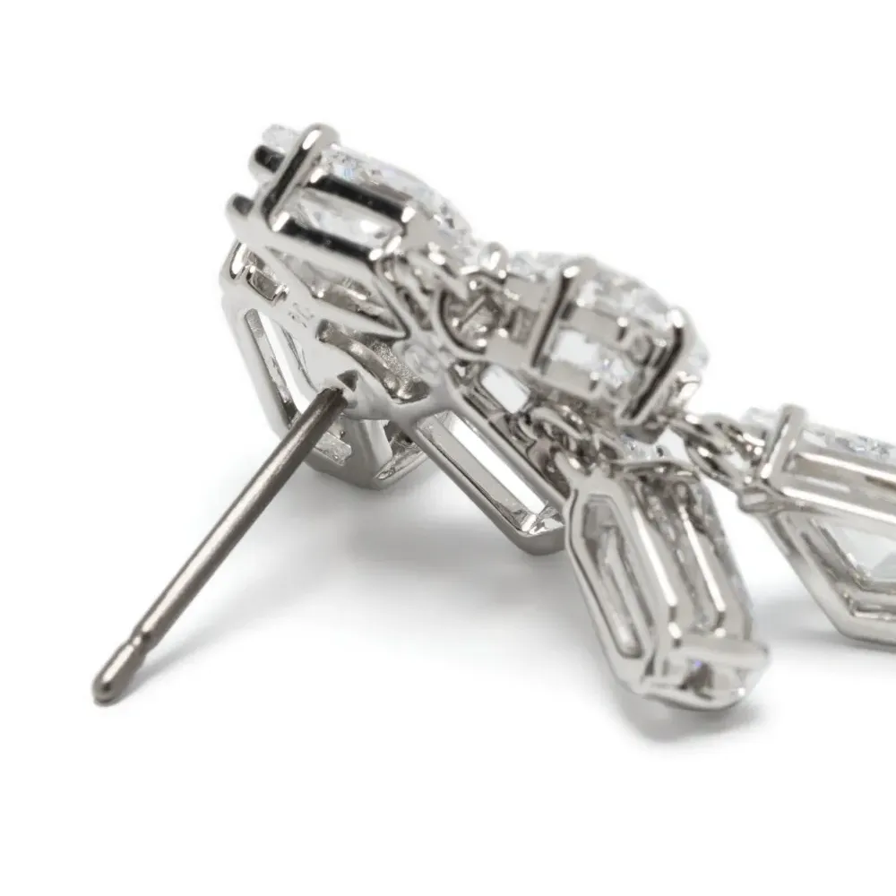 Серьги-подвески Mesmera с кристаллами