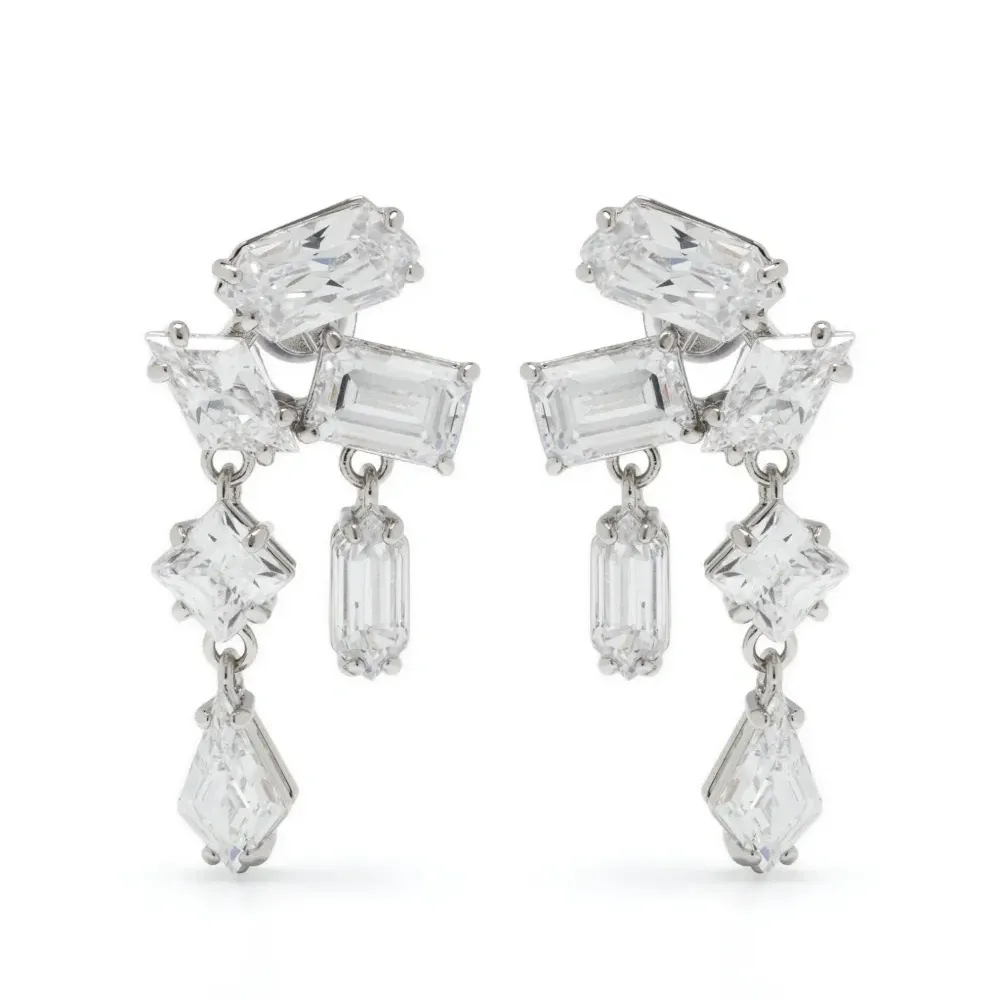 Серьги-подвески Mesmera с кристаллами