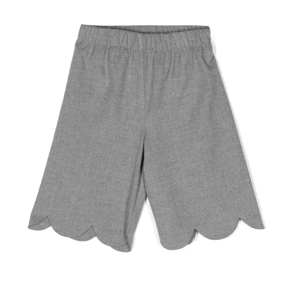 Брюки с фестонами