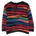 Logo-patch intarsia-knit jumper