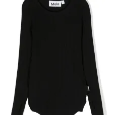 Джемпер в рубчик из органического хлопка Джемпер в рубчик из органического хлопка