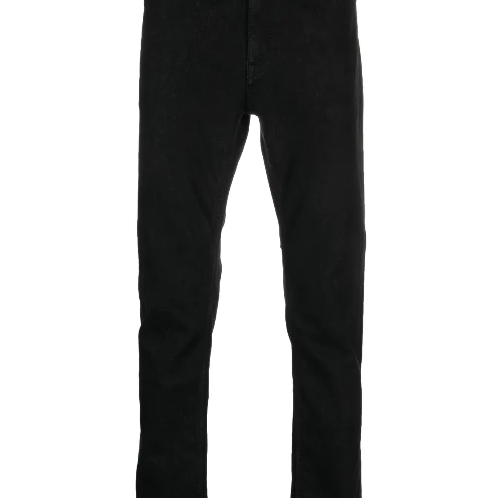 Прямые джинсы средней посадки