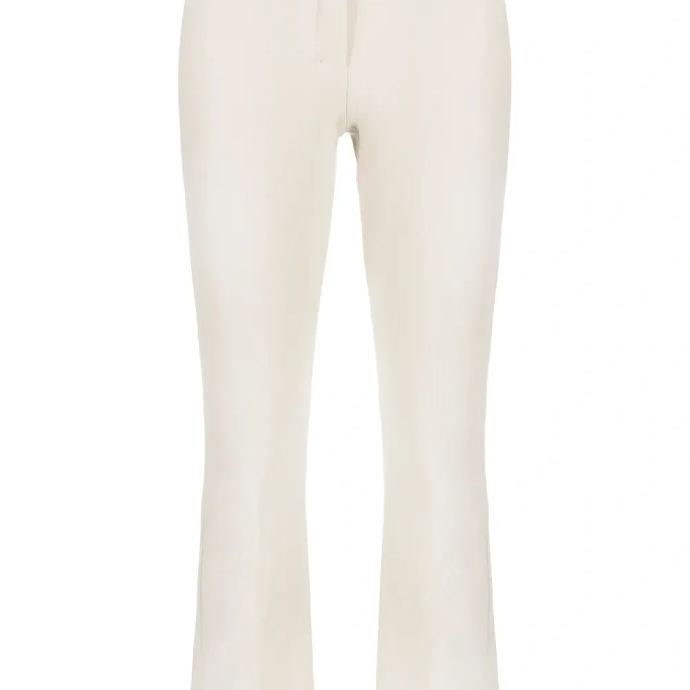 Укороченные брюки средней посадки