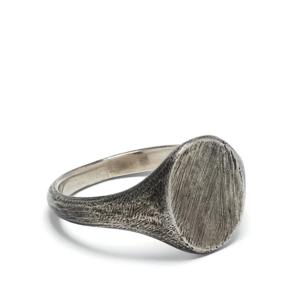 Кольцо с эффектом потертости