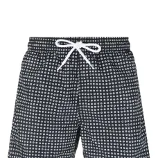 Плавки-шорты из переработанного полиэстера с принтом