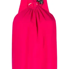 Блузка с вырезом халтер