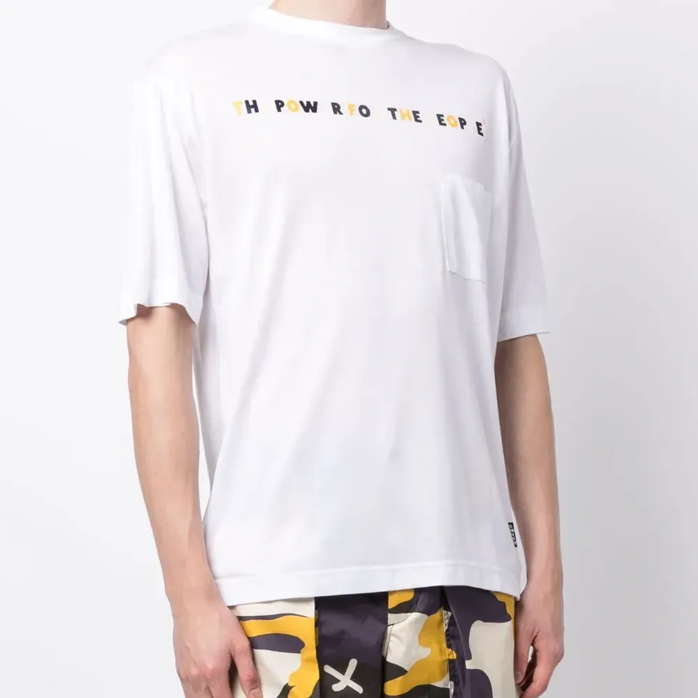 Футболка из органического хлопка с логотипом Футболка из органического хлопка с логотипом