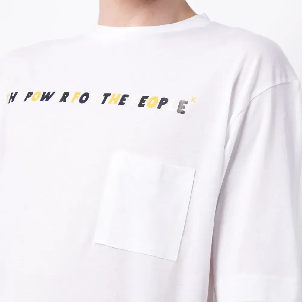 Футболка из органического хлопка с логотипом Футболка из органического хлопка с логотипом