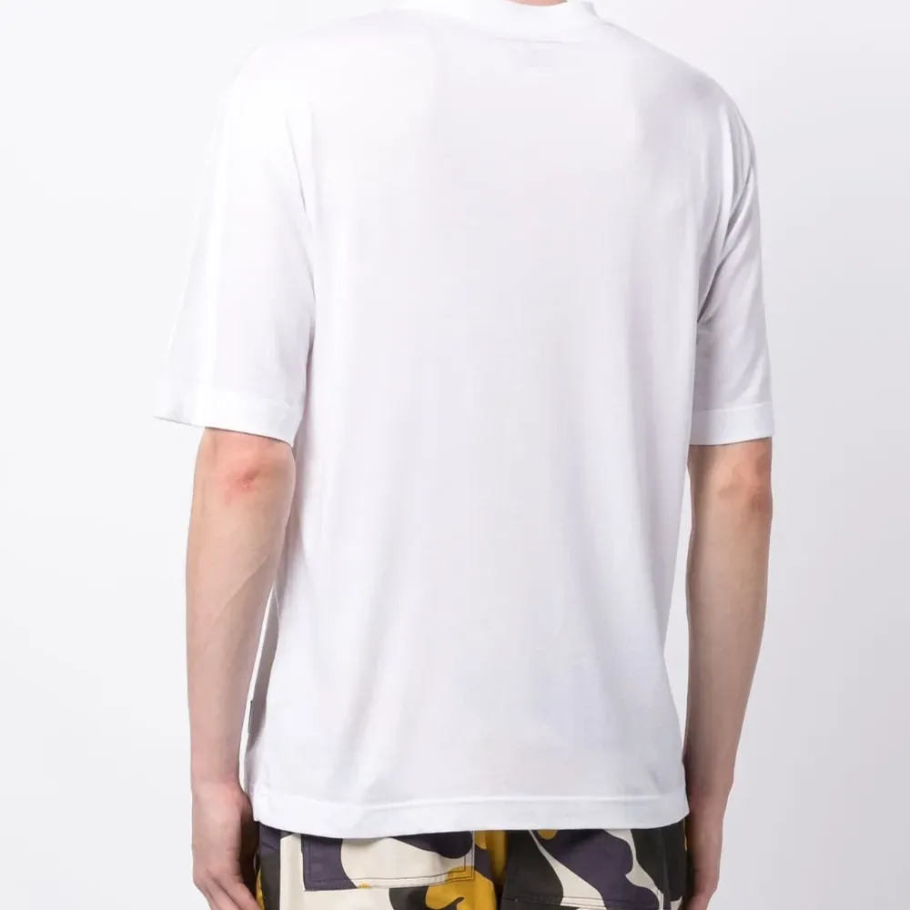 Футболка из органического хлопка с логотипом Футболка из органического хлопка с логотипом