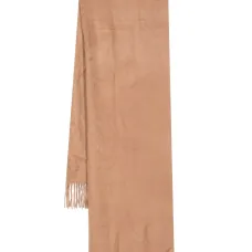 Кашемировая шаль с бахромой