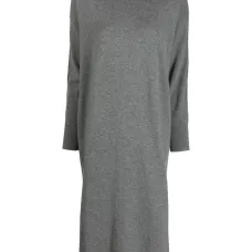 Кашемировое платье миди с высоким воротником Кашемировое платье миди с высоким воротником