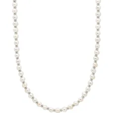 Жемчужное колье с логотипом