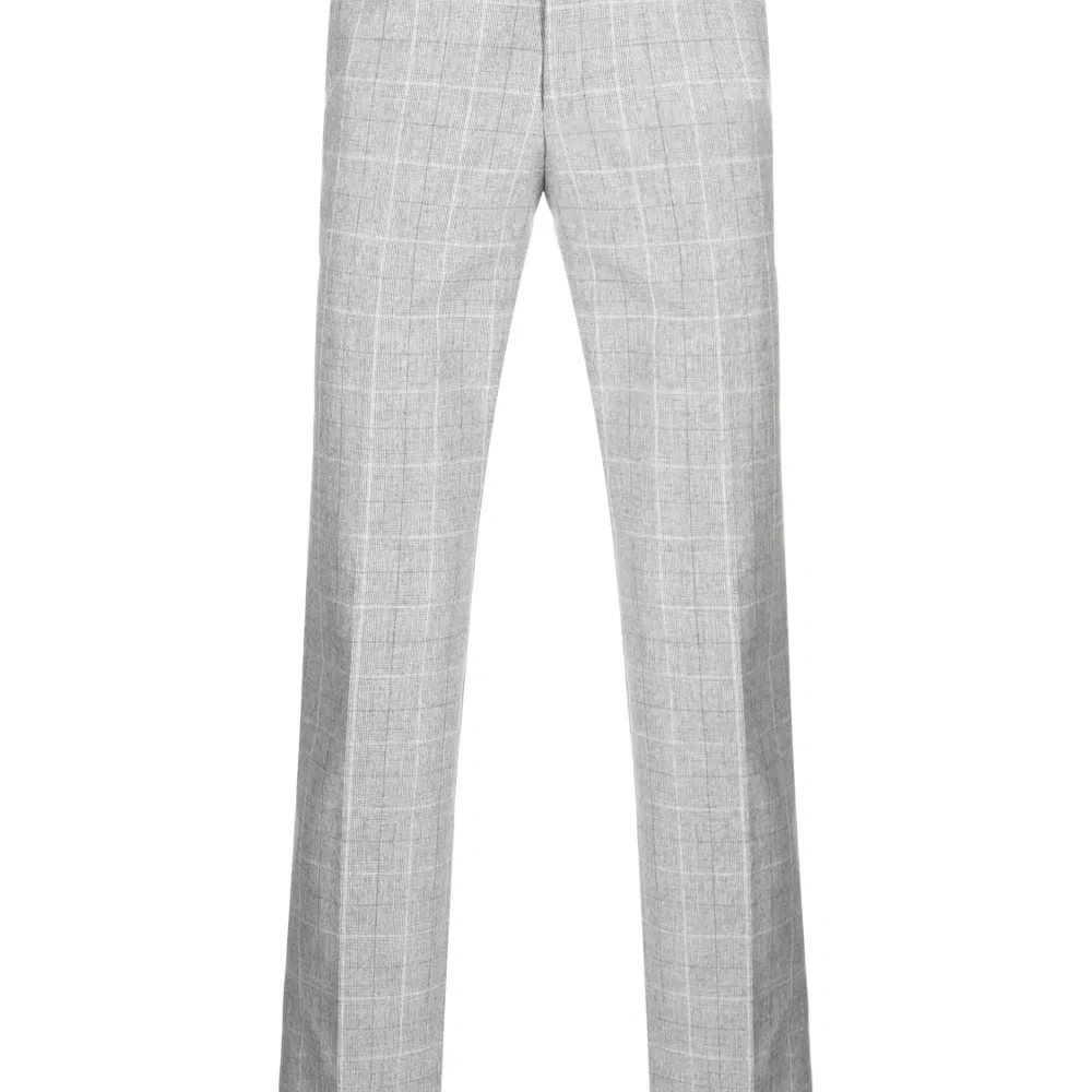 Брюки прямого кроя с узором