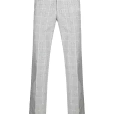 Брюки прямого кроя с узором