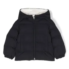 Пуховик с логотипом