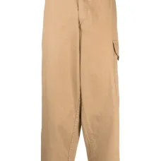 Укороченные брюки с эластичным поясом