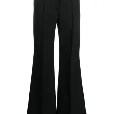 Расклешенные брюки средней посадки