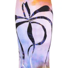 юбка миди с принтом Enigma