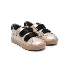 Кроссовки на липучках с эффектом металлик Кроссовки на липучках с эффектом металлик