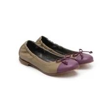 Балетки с бантами