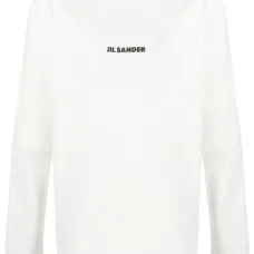 Футболка с длинными рукавами и логотипом Футболка с длинными рукавами и логотипом