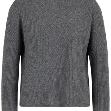Джемпер из смесовой шерсти в рубчик Джемпер из смесовой шерсти в рубчик