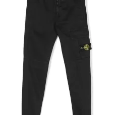 Прямые брюки с нашивкой Compass