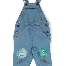 Джинсовый комбинезон с графичным принтом Джинсовый комбинезон с графичным принтом