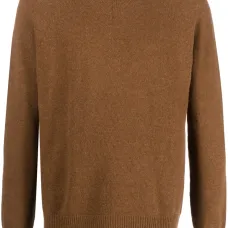 Джемпер из смеси шерсти и кашемира тонкой вязки