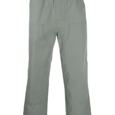 Прямые брюки с нашивкой-логотипом