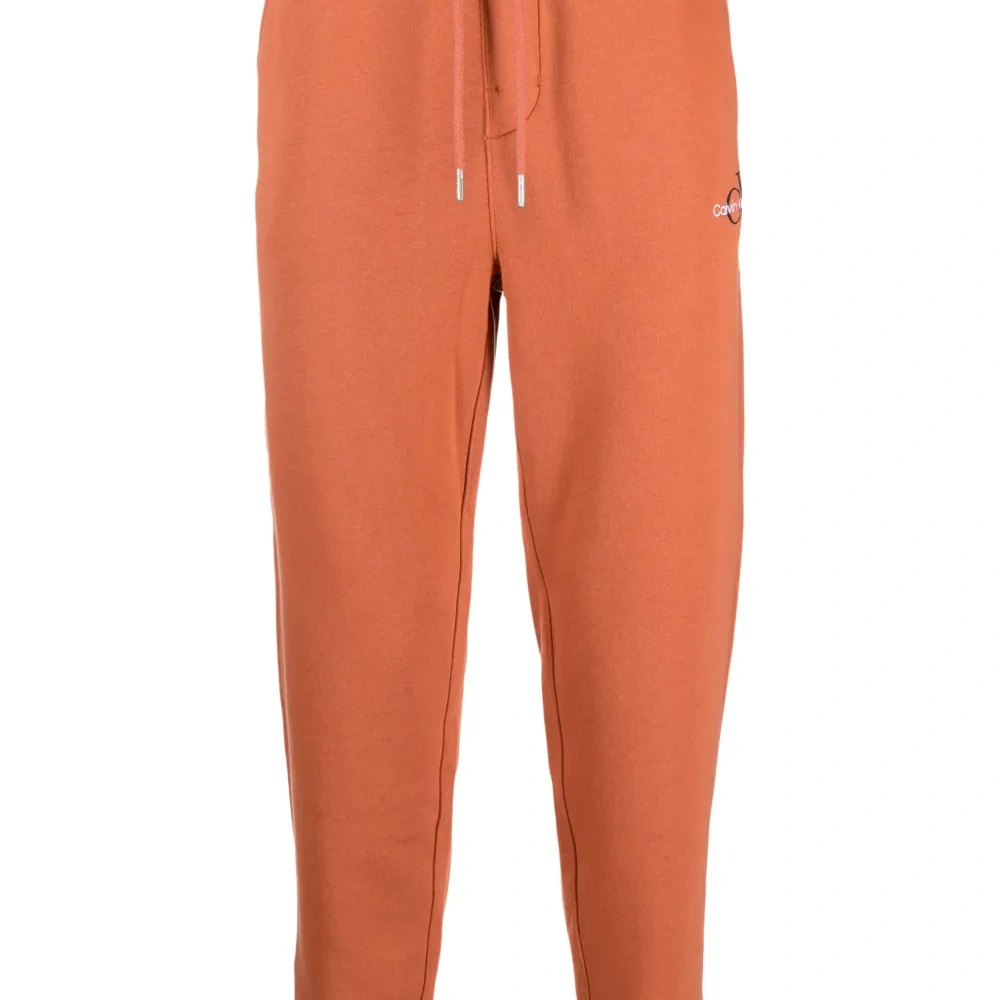 Спортивные брюки с вышитым логотипом