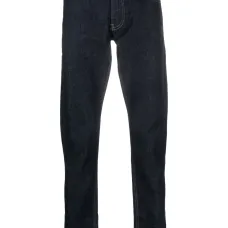 Узкие джинсы с нашивкой-логотипом