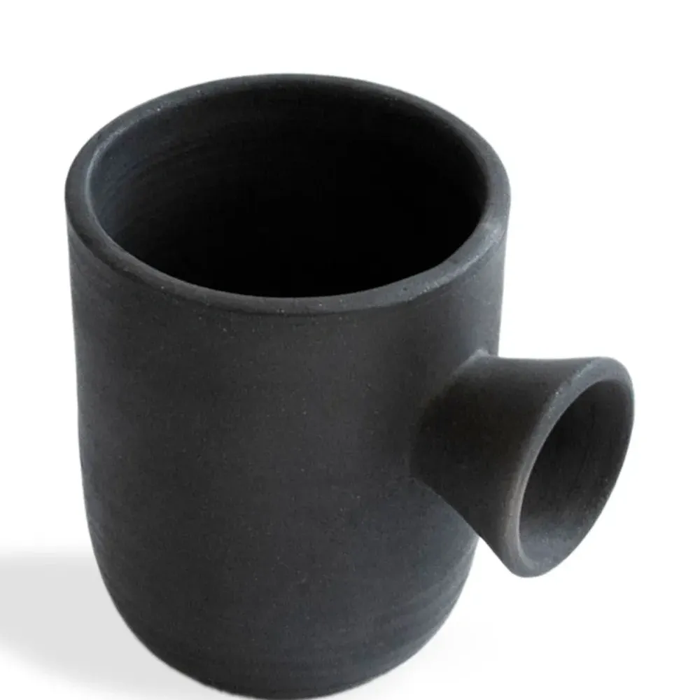 Глиняная ваза Charred Cup (13 см)