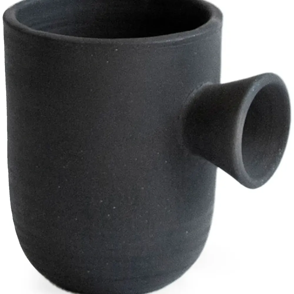 Глиняная ваза Charred Cup (13 см)