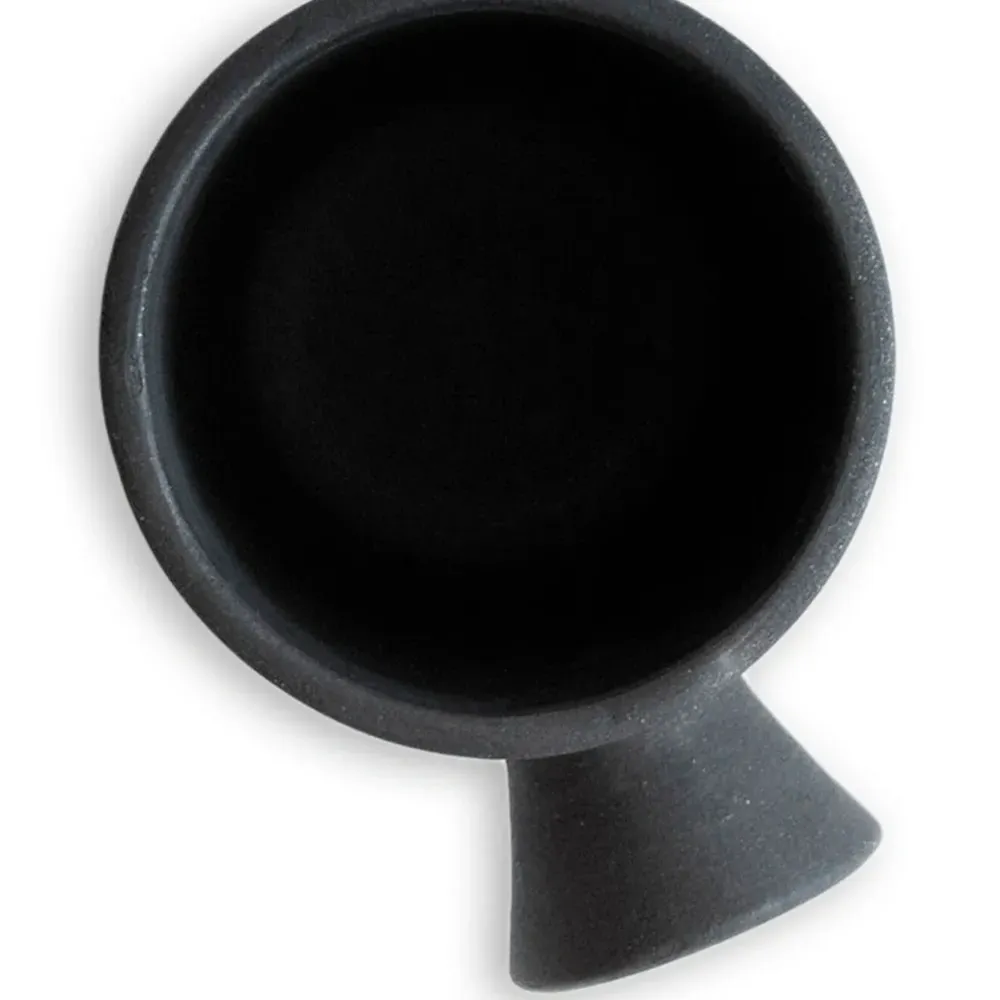 Глиняная ваза Charred Cup (13 см)