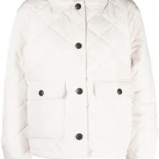 Стеганый пуховик