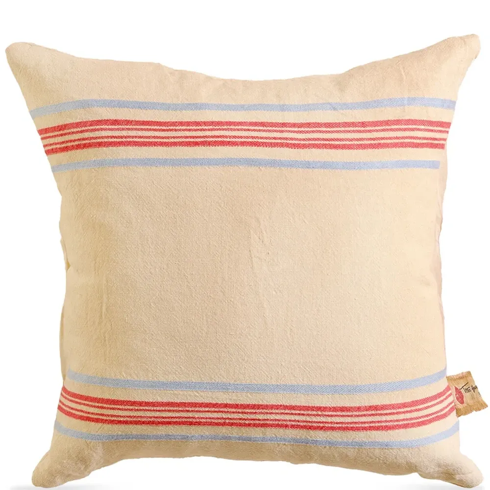 Льняная подушка Profeta в полоску