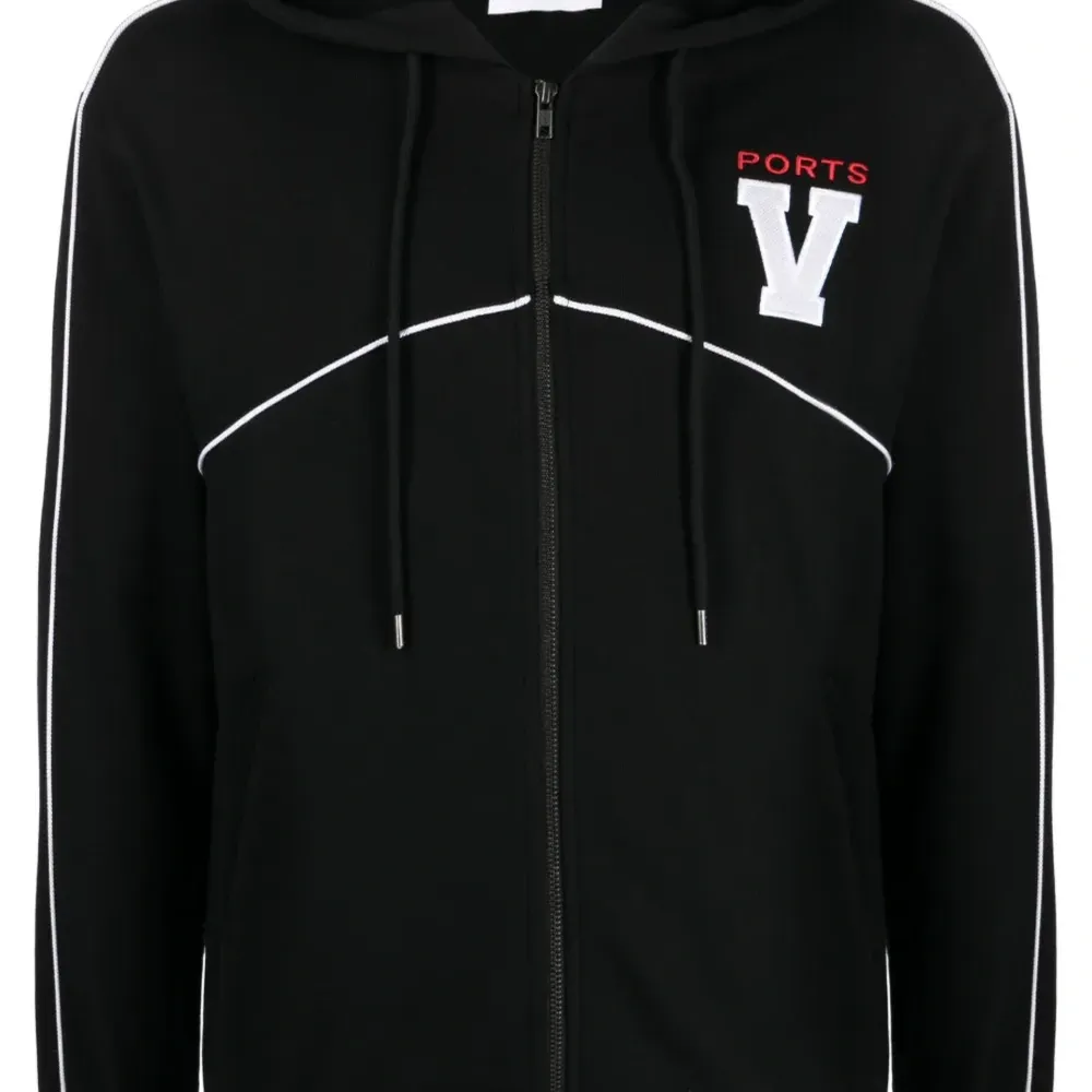 Худи с кулиской и вышитым логотипом