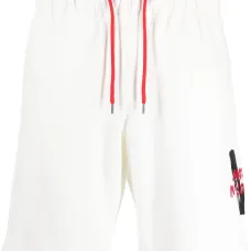 Спортивные шорты с нашивкой-логотипом