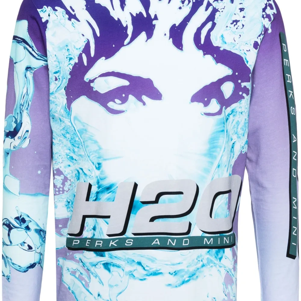 Футболка из органического хлопка с принтом Splash