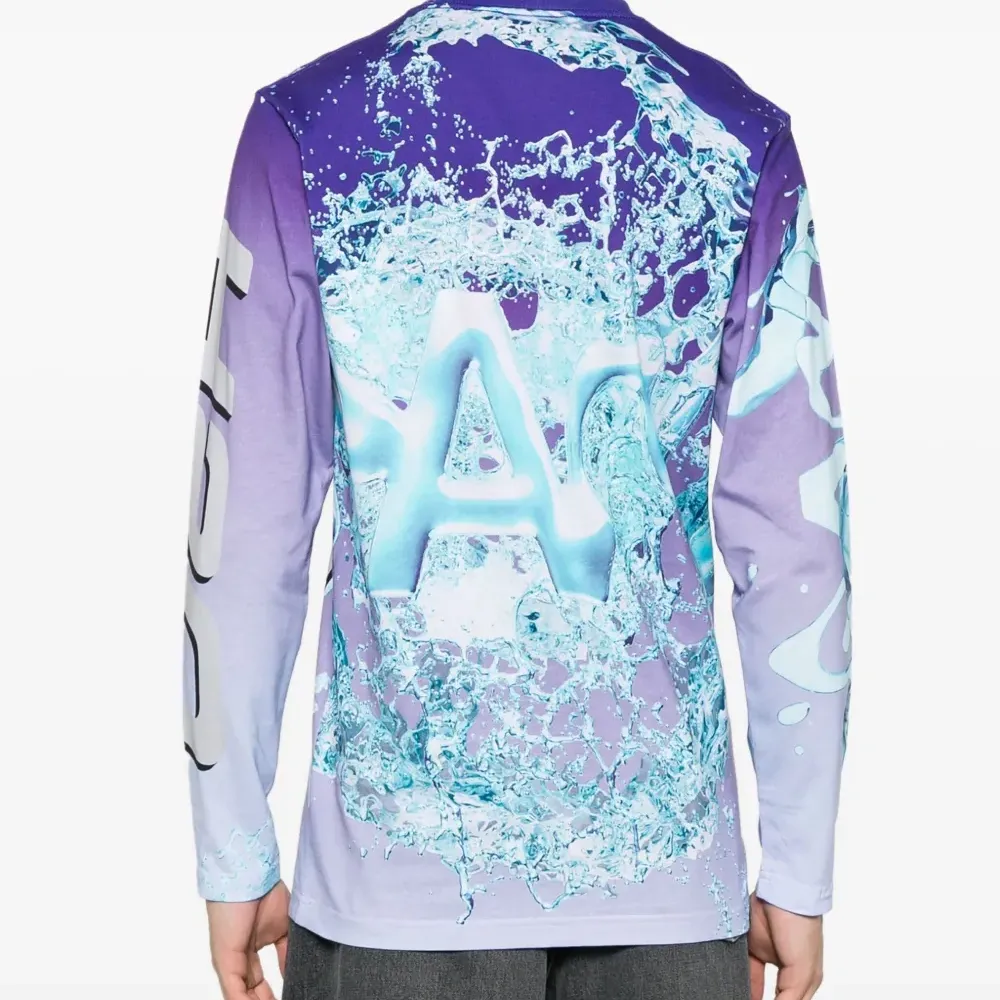 Футболка из органического хлопка с принтом Splash