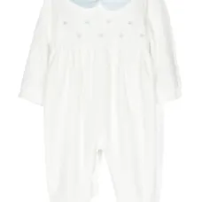 Пижама с длинными рукавами и вышивкой