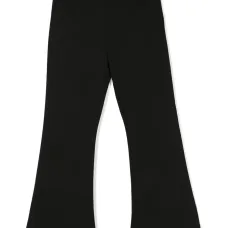 Расклешенные брюки с логотипом